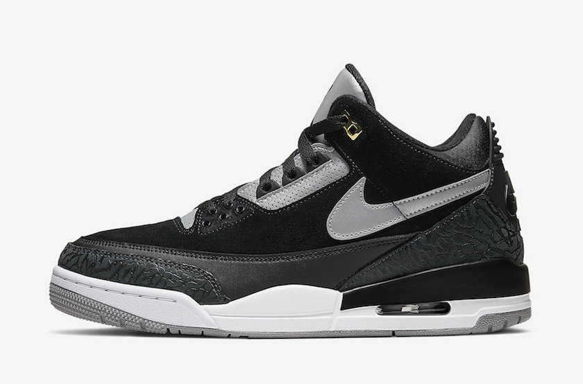 Air Jordan 3 Tinker Black Cement Grey CK4348-007 2019åå¸æ¥æ