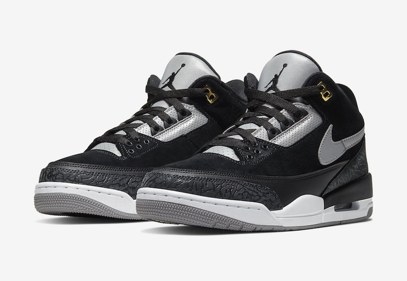 Air Jordan 3 Tinker Black Cement Grey CK4348-007 2019åå¸æ¥æ