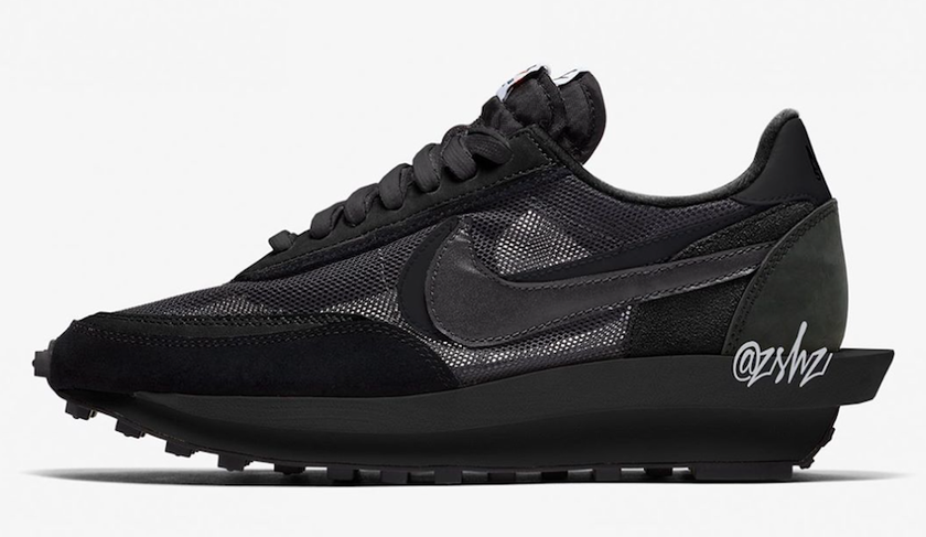 sacai nike ldwaffle black bv0073-002