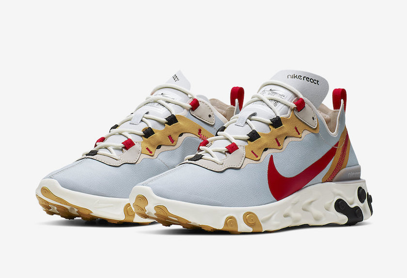 Nike React Element 55æ²æ¼ æ²å­CK6682-001åå¸æ¥æ