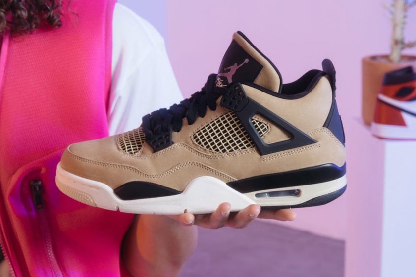 Air Jordan 4 Mushroom WMNS AQ9129-200 2019å叿¥æ