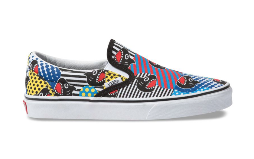 Vans Slip-On Shark Week 2019ç³»ååå¸æ¥æ