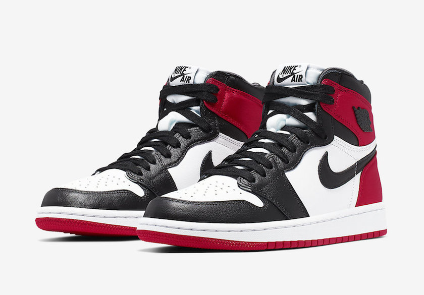 Air Jordan 1 Satin Black Toe CD0461-016 2019å叿¥æ