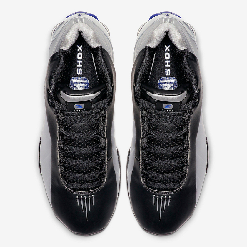Nike Shox BB4 Black Metallic Silver Purple AT7843-001 Release Date