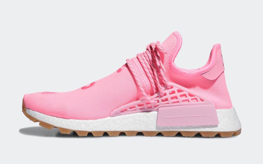 Pharrell adidas NMD Hu Trail Sun Calm Pink Gum EG7740åå:registered:æ¥æ