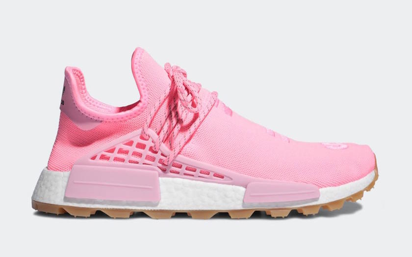 Pharrell adidas NMD Hu Trail Sun Calm Pink Gum EG7740åå:registered:æ¥æ