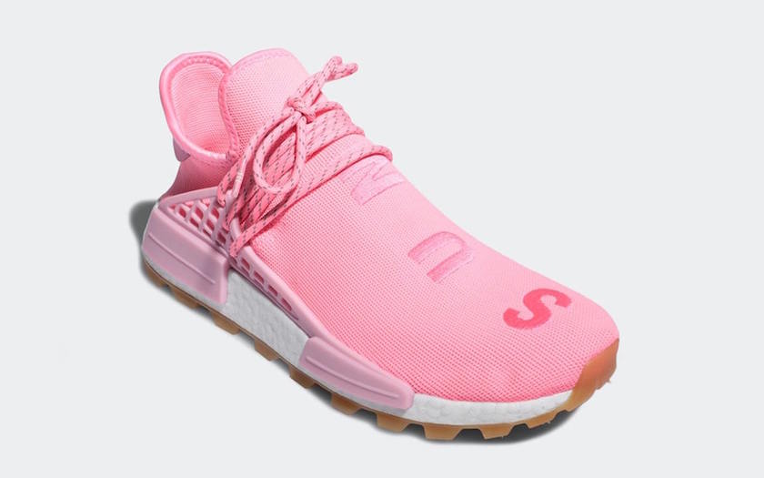 Pharrell adidas NMD Hu Trail Sun Calm Pink Gum EG7740åå:registered:æ¥æ