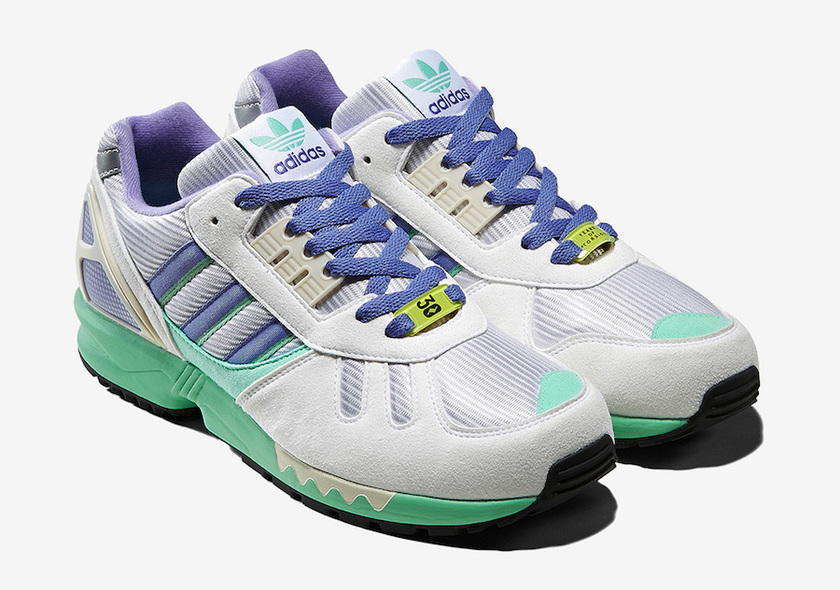 adidas ZX 7000ç½è²ä¸é¦ç»¿è²FU8404åå¸æ¥æ