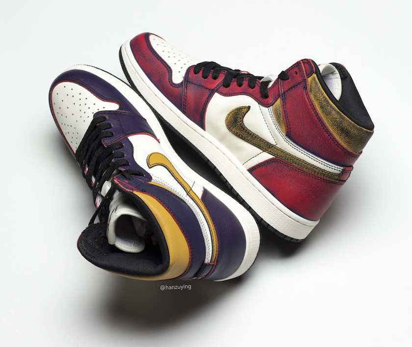 Nike SB Air Jordan 1 Lakers Chicago CD6578-507å叿¥æ