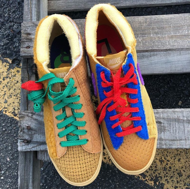å¯¦ç:copyright:æåï¼Cactus Plant Flea Market ææ Nike By You æé  Blazer ç¹å¥åä½ä¼å