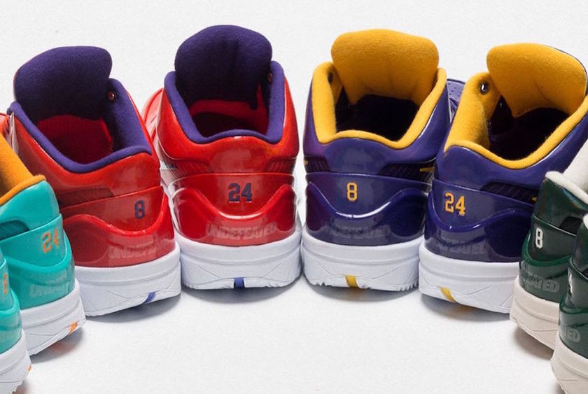 Undefeated Nike Kobe 4 Protro 2019 Release Date