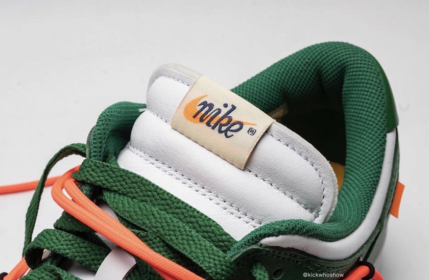 Off-White Nike Dunk Low Pine Green CT0856-100 2019åå¸æ¥æä»·æ ¼