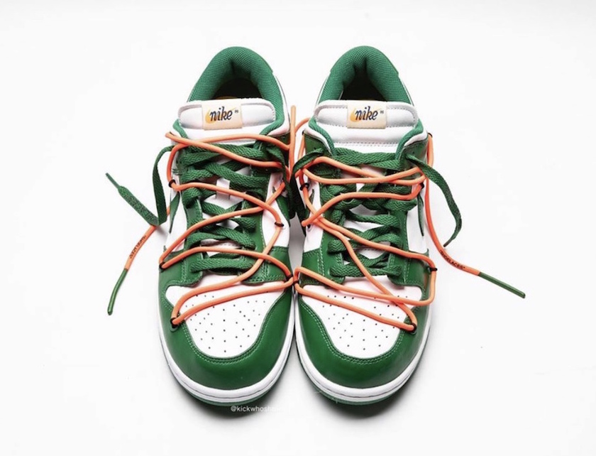 Off-White Nike Dunk Low Pine Green CT0856-100 2019åå¸æ¥æä»·æ ¼