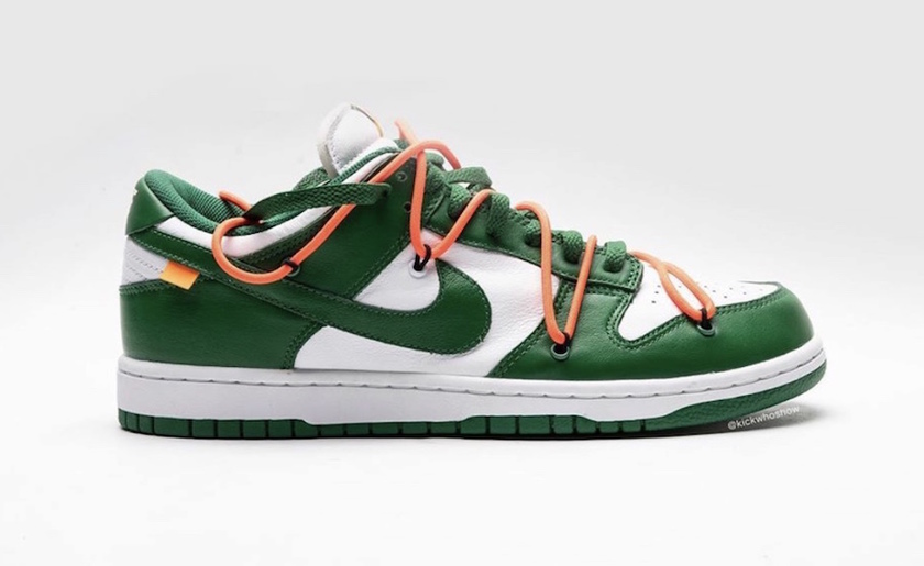 Off-White Nike Dunk Low Pine Green CT0856-100 2019åå¸æ¥æä»·æ ¼
