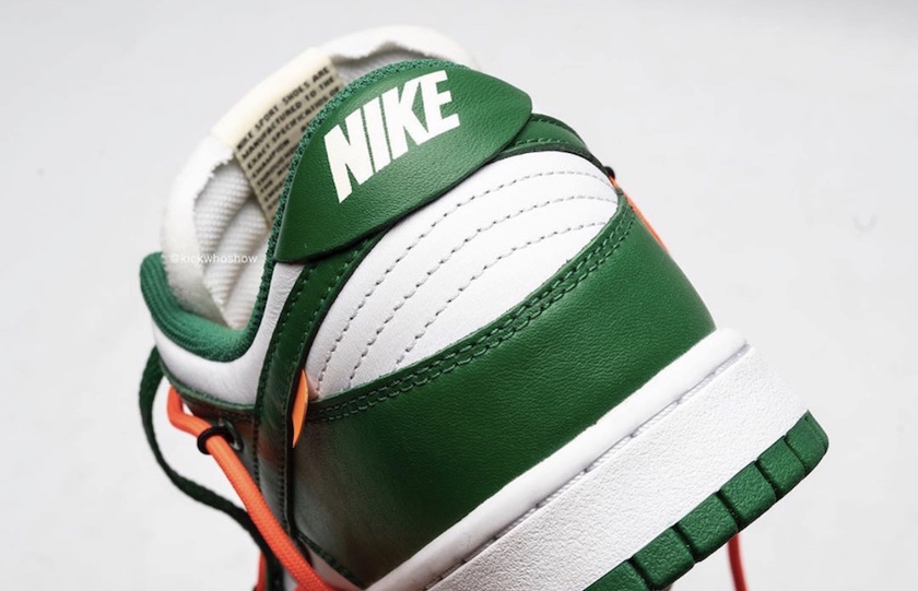 Off-White Nike Dunk Low Pine Green CT0856-100 2019åå¸æ¥æä»·æ ¼