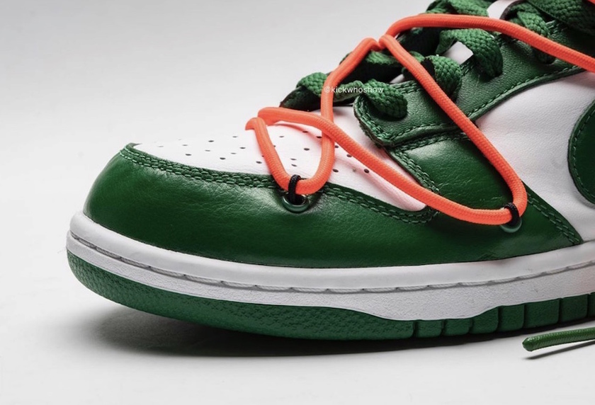 Off-White Nike Dunk Low Pine Green CT0856-100 2019åå¸æ¥æä»·æ ¼