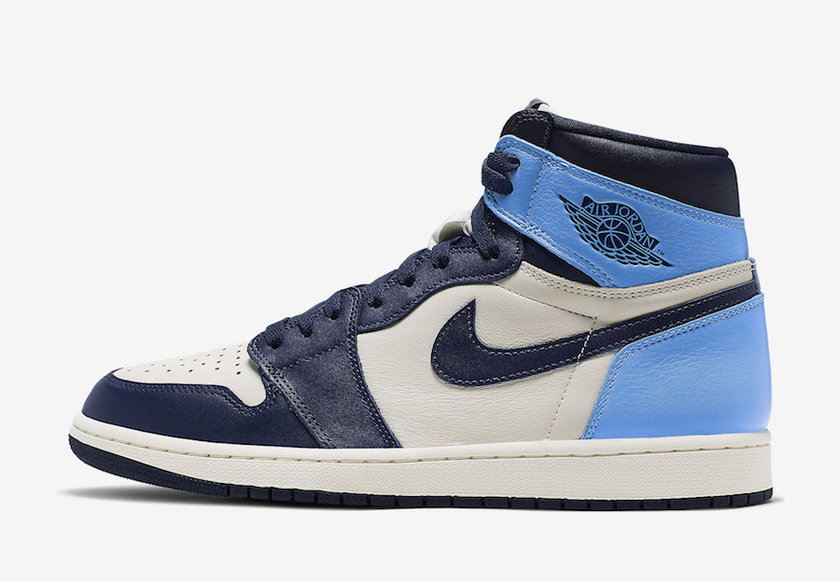 Air Jordan 1 Obsidian University Blue 555088-140 2019å叿¥æä»·æ ¼