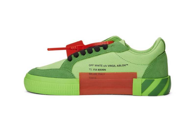 ä¸è²é½ç¼ï¼Off-Whiteâ¢ãVulcanized Low-Topsãæ¼ SSENSE æ­£å¼ç¼å:registered: