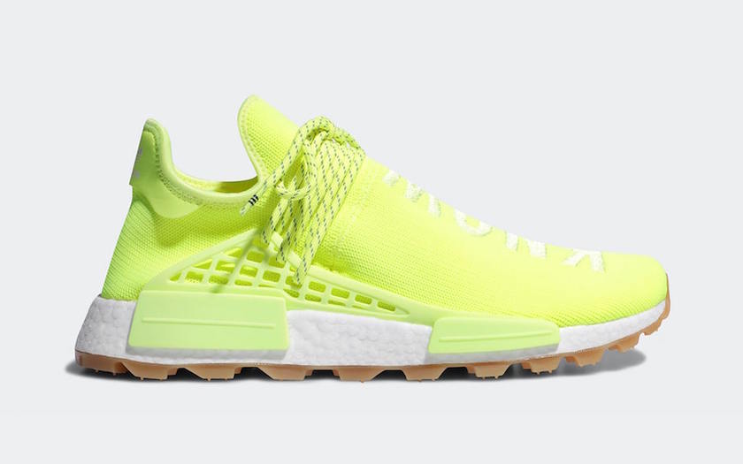 Pharrell adidas NMD Hu Solar Yellow EF2335åå¸æ¥æ