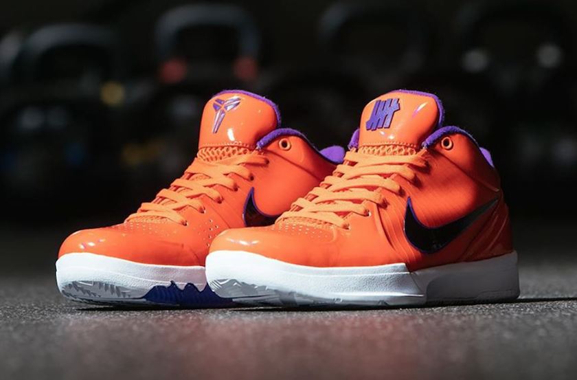 Undefeated x Nike Kobe 4 Protro Suns Devin Booker CQ3869-800 Release Date