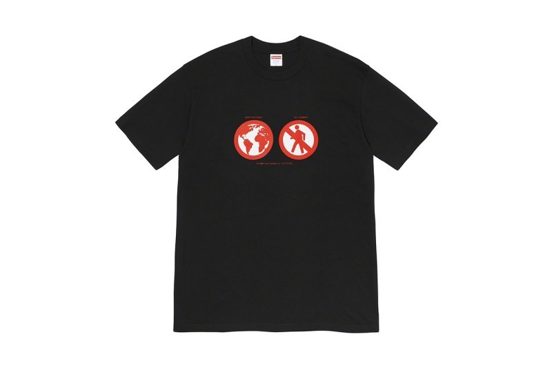 Supreme æ£å¼ç¼ä½ 2019 ç§å¬ T-Shirt ç³»å