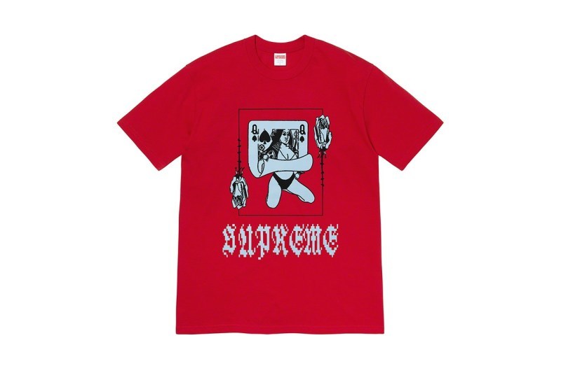Supreme æ£å¼ç¼ä½ 2019 ç§å¬ T-Shirt ç³»å