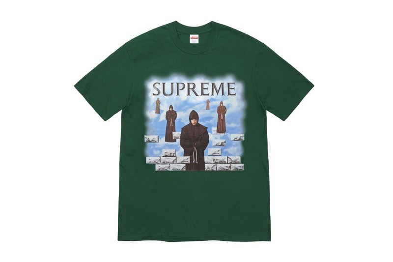 Supreme æ£å¼ç¼ä½ 2019 ç§å¬ T-Shirt ç³»å