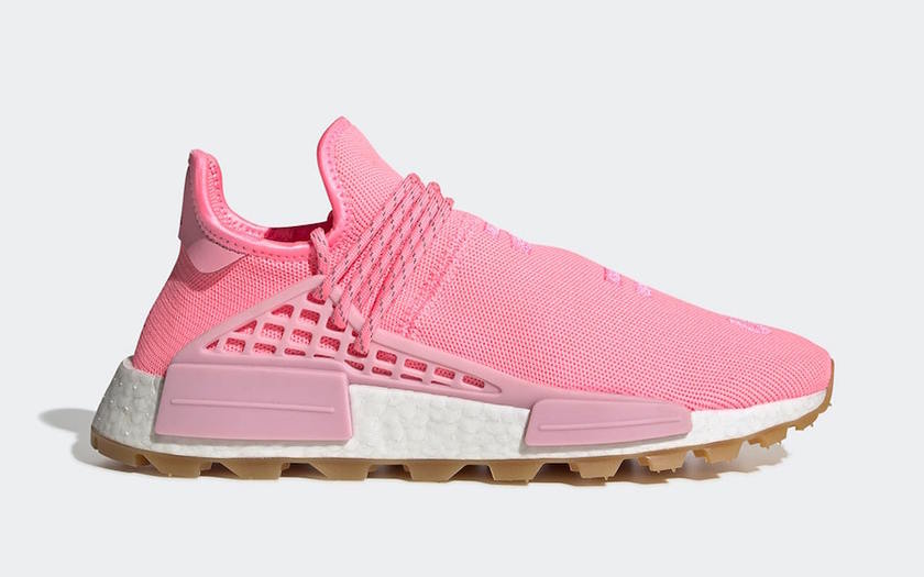 Pharrell adidas NMD Hu Pink Gum EG7740åå¸æ¥æ