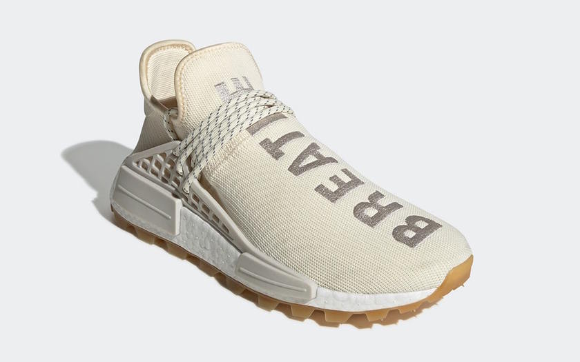 Pharrell adidas NMD Hu Cream White Gum EG7737åå¸æ¥æ