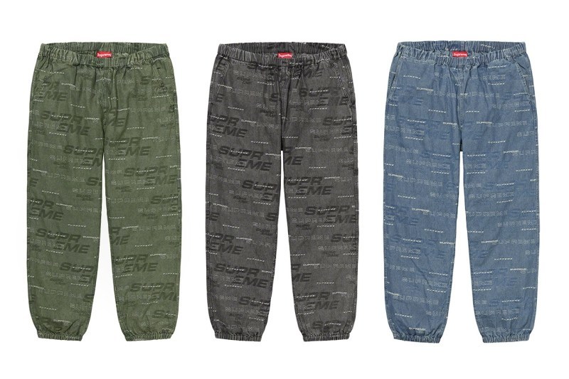 Supreme æ£å¼ç¼ä½ 2019 ç§å¬è¤²æ¬¾ç³»å