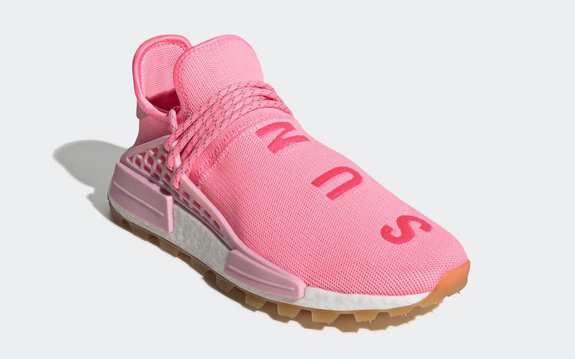 Pharrell adidas NMD Hu Pink Gum EG7740åå¸æ¥æ