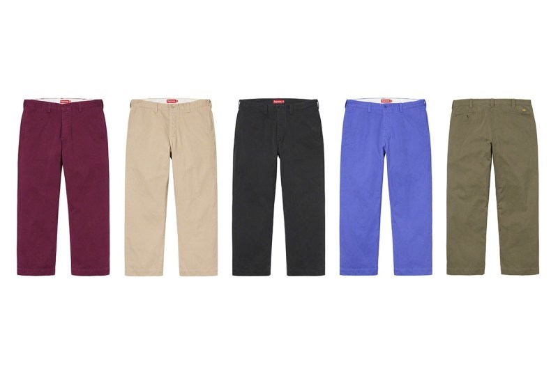 Supreme æ£å¼ç¼ä½ 2019 ç§å¬è¤²æ¬¾ç³»å