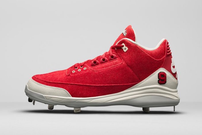 CC Sabathia Air Jordan 3 Vallejo High School Cleats PE