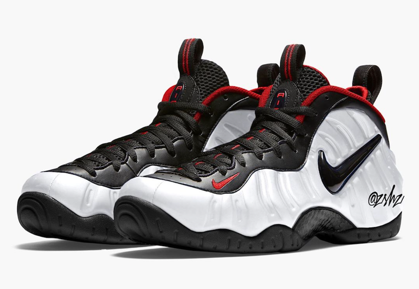 Nike Air Foamposite Proç½è²é»è²å¤§å­¦çº¢è²624041-103åå¸æ¥æ