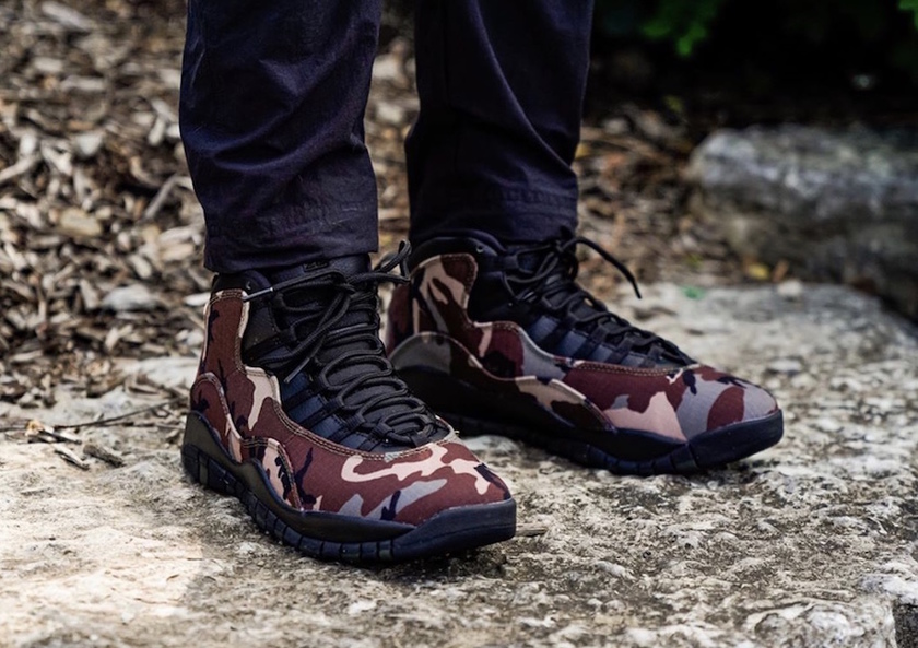 Air Jordan 10 Woodland Camo 310805-201å叿¥æ