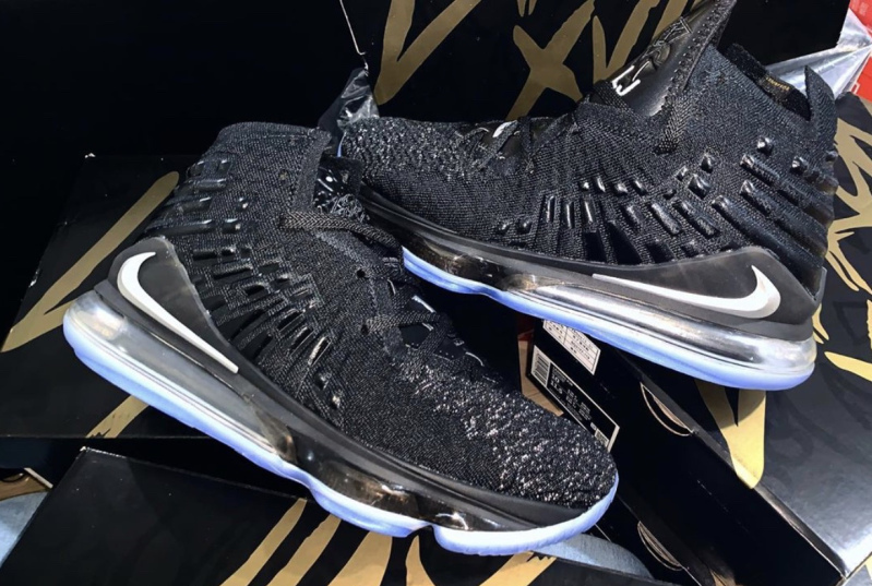 Nike LeBron 17 Black Whiteåå¸æ¥æ