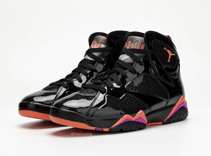 Air Jordan 7 WMNSé»è²æ¼ç:registered:313358-006åå¸æ¥æ