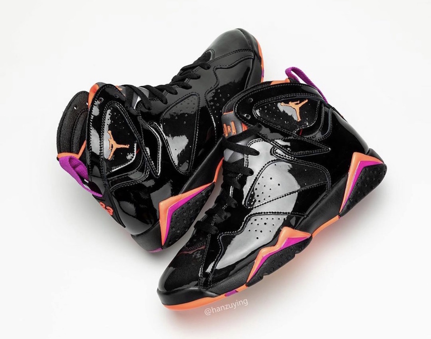 Air Jordan 7 WMNSé»è²æ¼ç:registered:313358-006åå¸æ¥æ