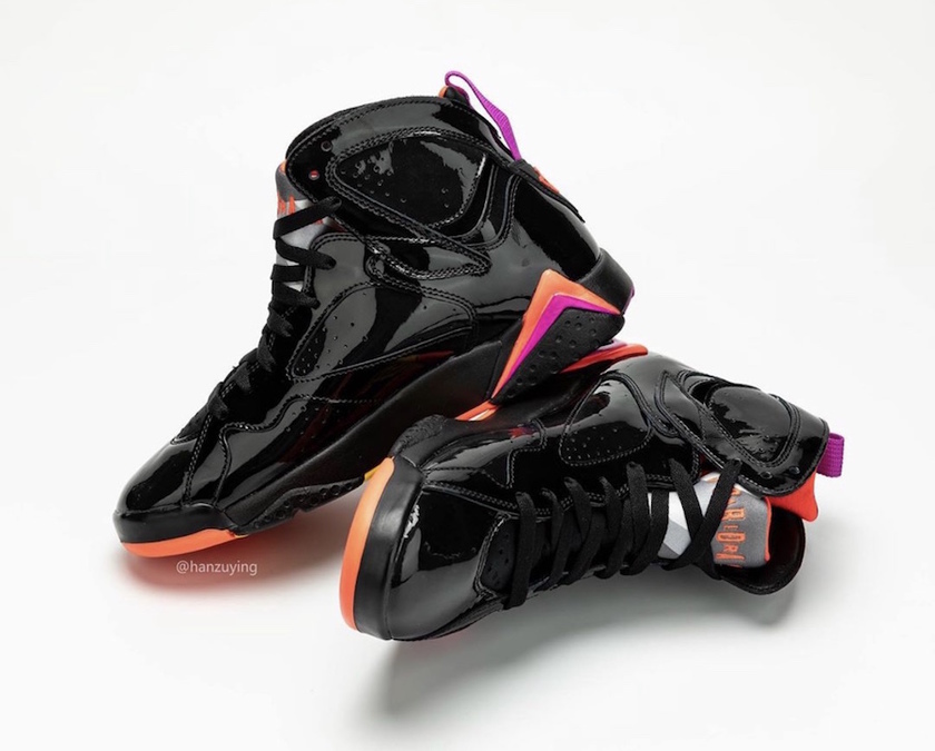 Air Jordan 7 WMNSé»è²æ¼ç:registered:313358-006åå¸æ¥æ