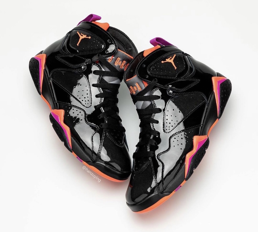 Air Jordan 7 WMNSé»è²æ¼ç:registered:313358-006åå¸æ¥æ