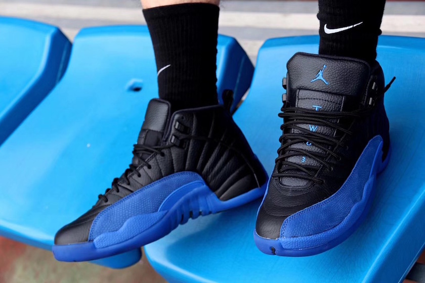 Air Jordan 12 Game Royal On-Feet 130690-014åå:registered:æ¥æ