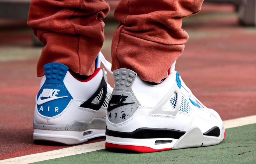 Air Jordan 4ä»ä¹æ¯On-Feet CI1184-146åå¸æ¥æ