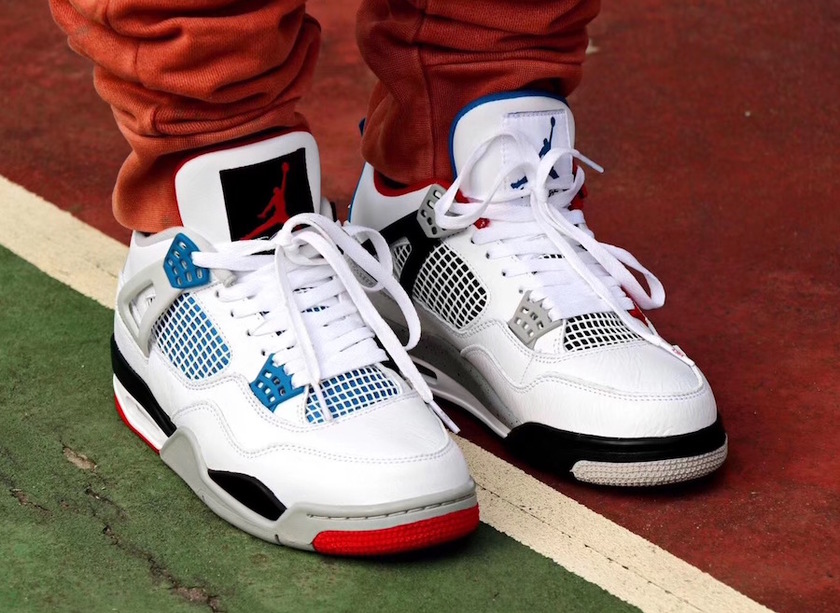 Air Jordan 4ä»ä¹æ¯On-Feet CI1184-146åå¸æ¥æ