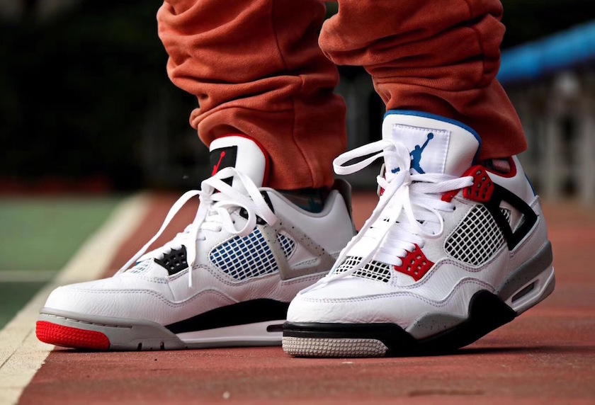 Air Jordan 4ä»ä¹æ¯On-Feet CI1184-146åå¸æ¥æ