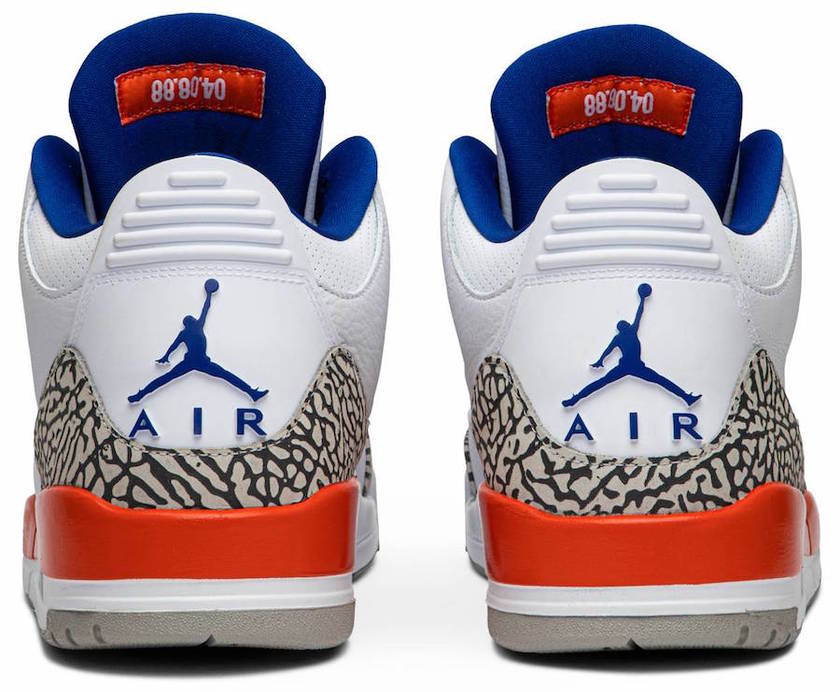 Air Jordan 3 Knicks 136064-148 2019åå¸æ¥æ