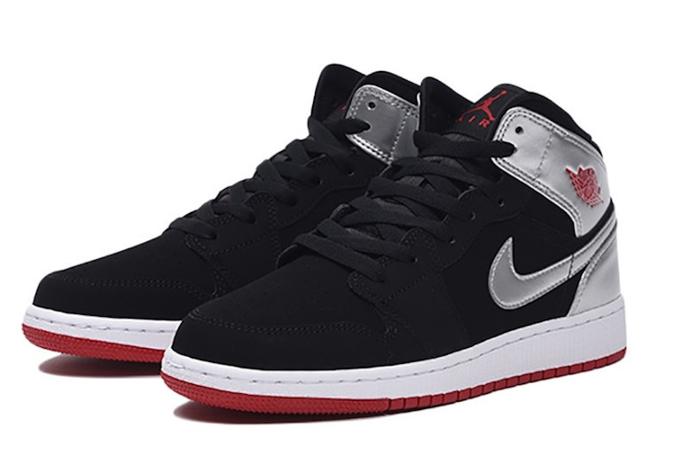 Air Jordan 1 Mid GSé»è²å¥èº«æ¿çº¢è²554725-057åå:registered:æ¥æ