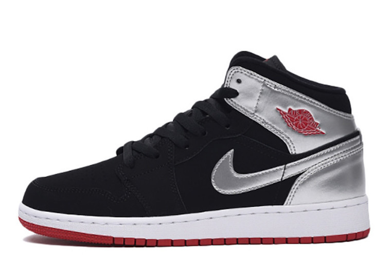 Air Jordan 1 Mid GSé»è²å¥èº«æ¿çº¢è²554725-057åå:registered:æ¥æ