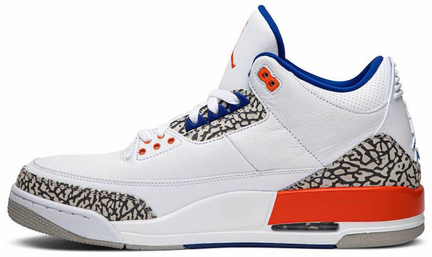 Air Jordan 3 Knicks 136064-148 2019åå¸æ¥æ