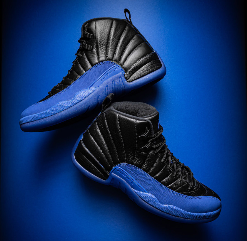 Air Jordan 12 Black Game Royal 130690-014 2019å叿¥æ