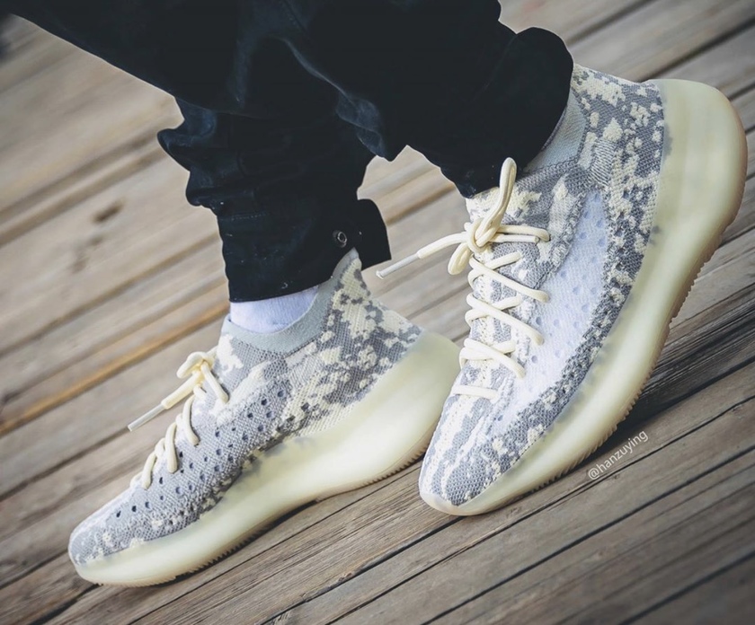 adidas Yeezy Boost 350 V3 Alien FB6878发售日期On-Feet